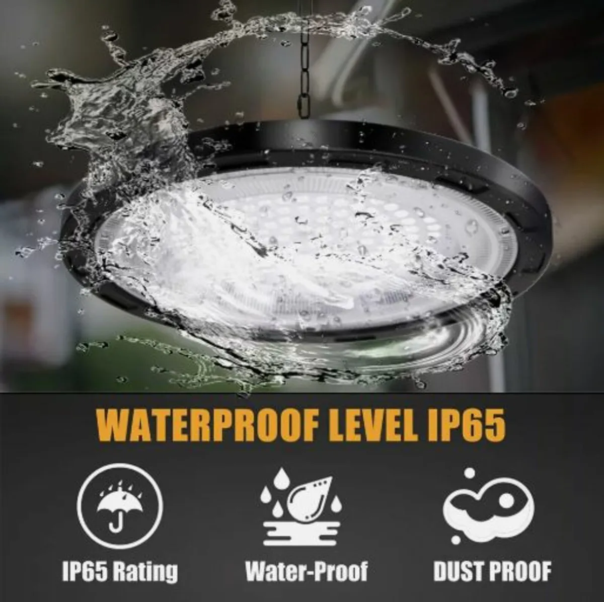 led  lights  shed,  workshop,  store,  garage - Image 1