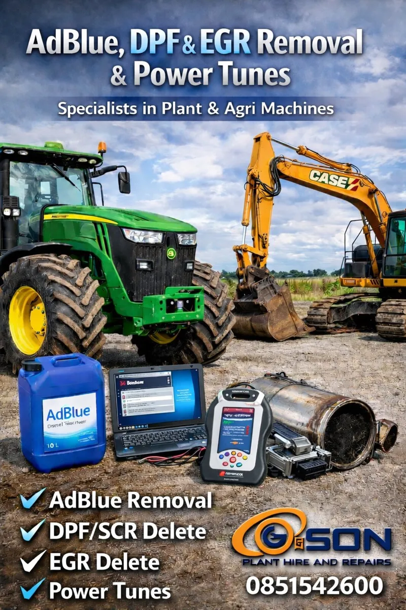 ADBLUE/DPF/EGR REMOVAL & power tune