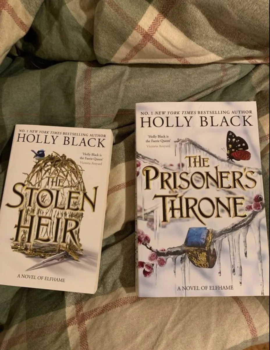 the stolen heir + the prisoners throne
