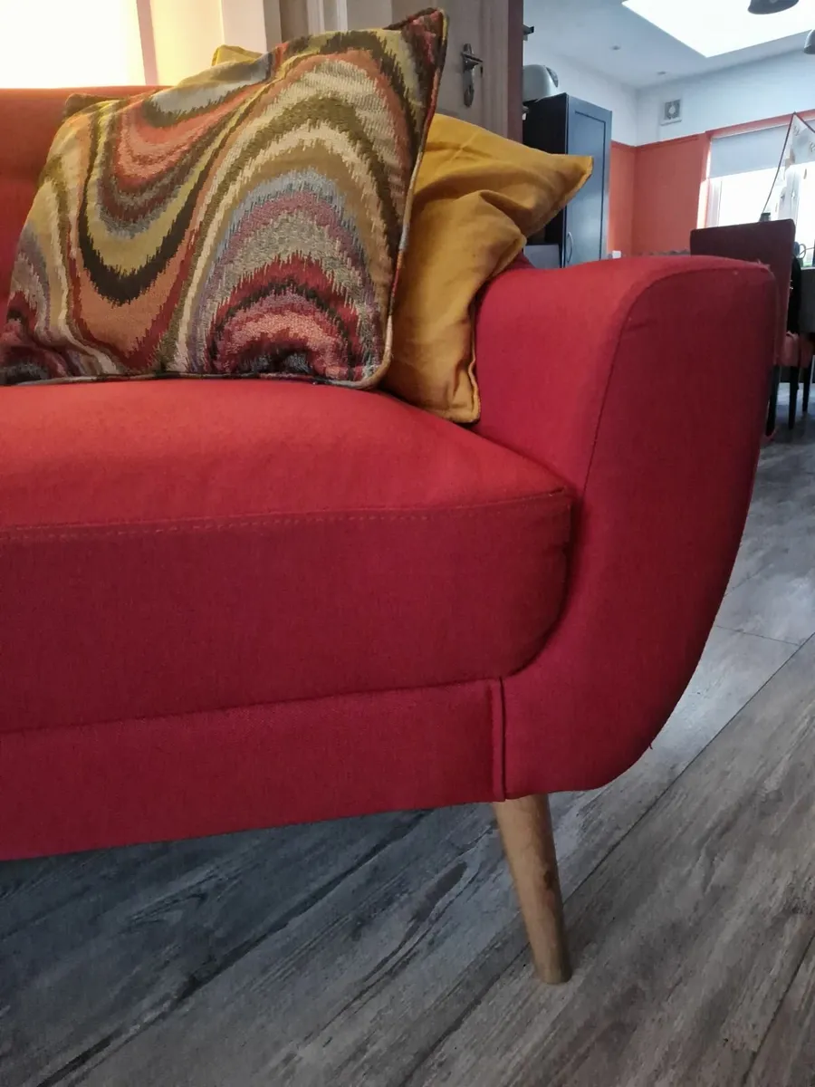 Vintage sofa and armchair set - Image 3