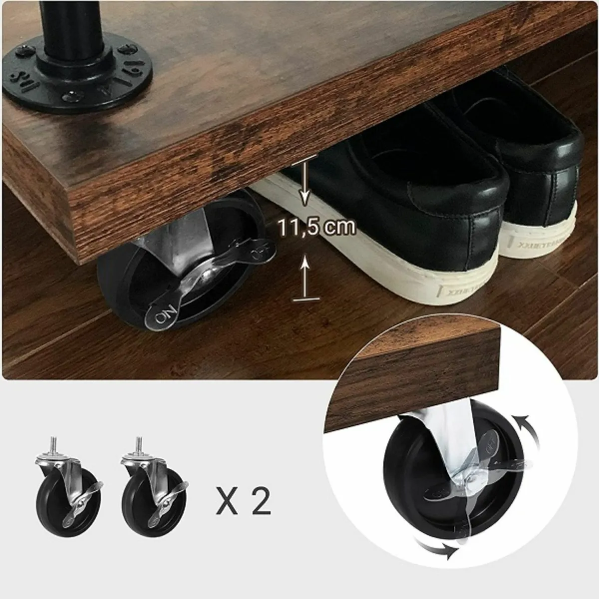 New 5-Tier Clothes Rack Hat & Coat Stand -FREE P&P - Image 2