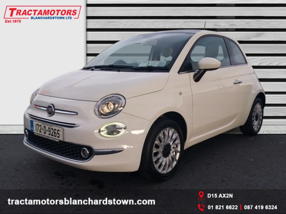 Fiat 500 1.2 8V 69BHP LOUNGE S4 2DR - Image 1
