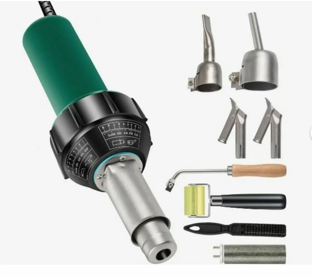 Roofing Welder, 8 Pcs PVC Welding Gun - Image 1