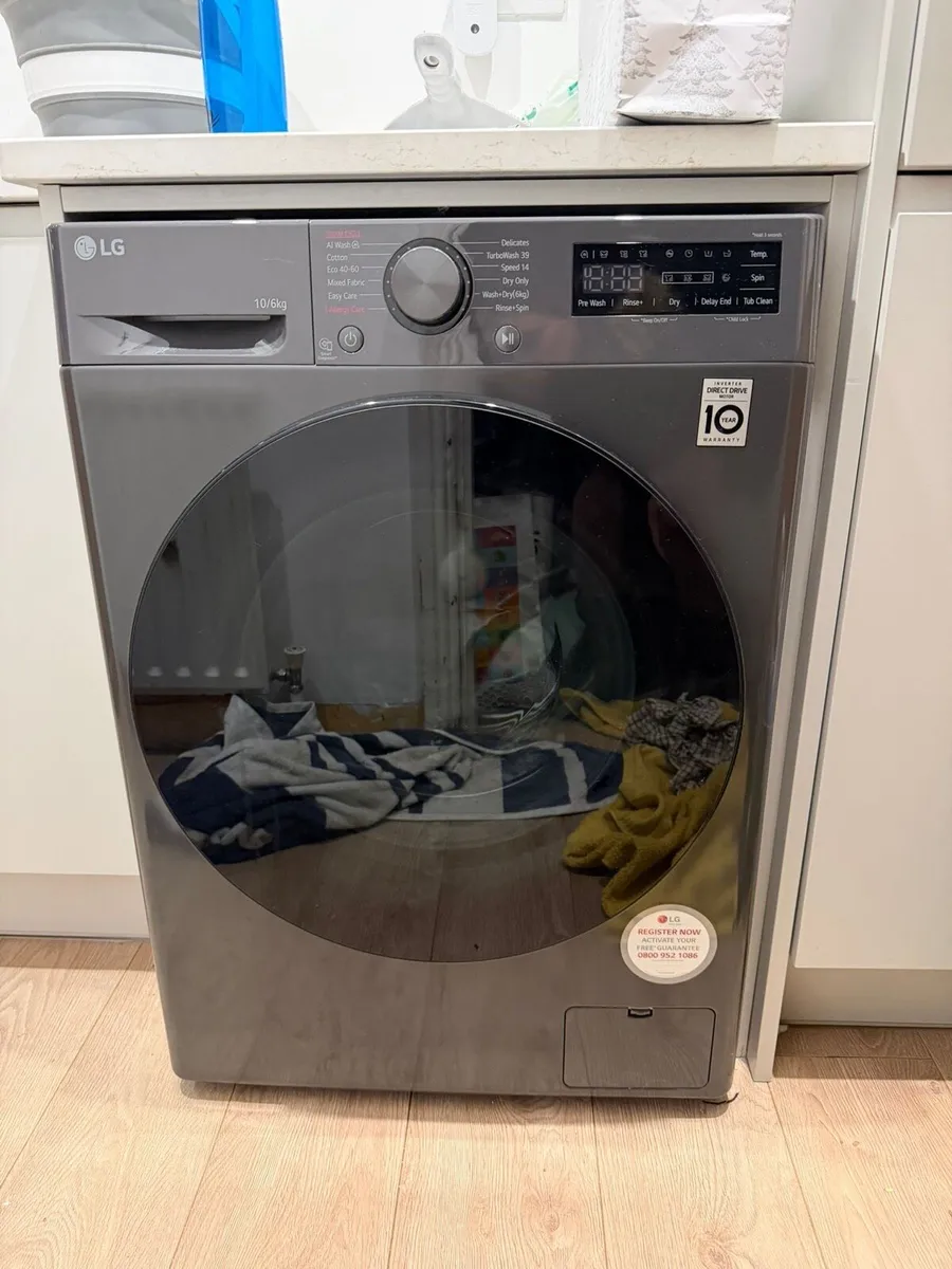 LG TurboWash360 Wash and Dry - 10KG - Image 1