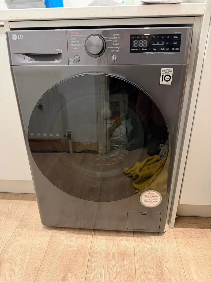 LG TurboWash360 Wash and Dry - 10KG - Image 2