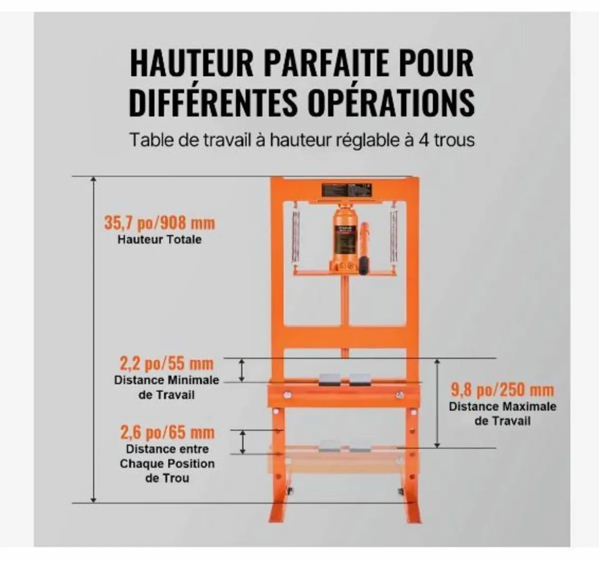 Hydraulic Shop Press 6 Ton - Image 2