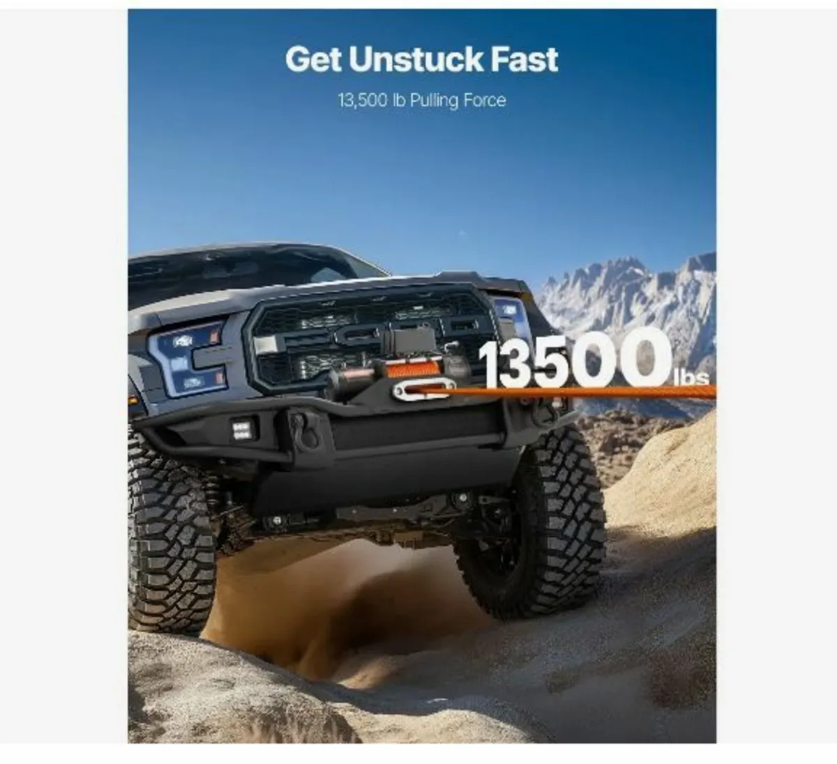 Electric Winch Truck 6123.5 kg - Image 2