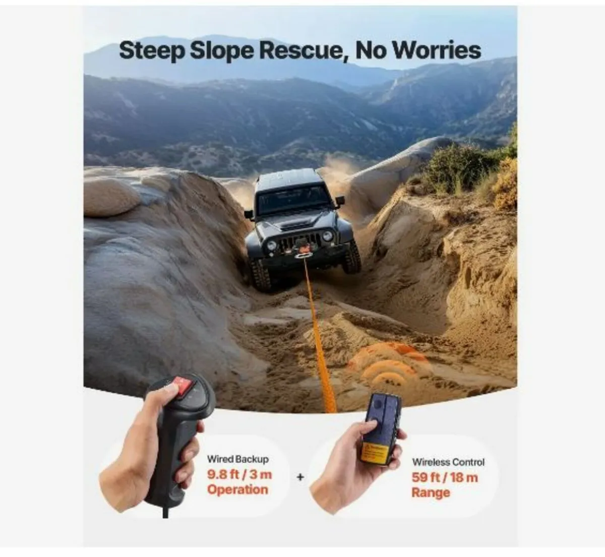 Electric Winch Truck 6123.5 kg - Image 4