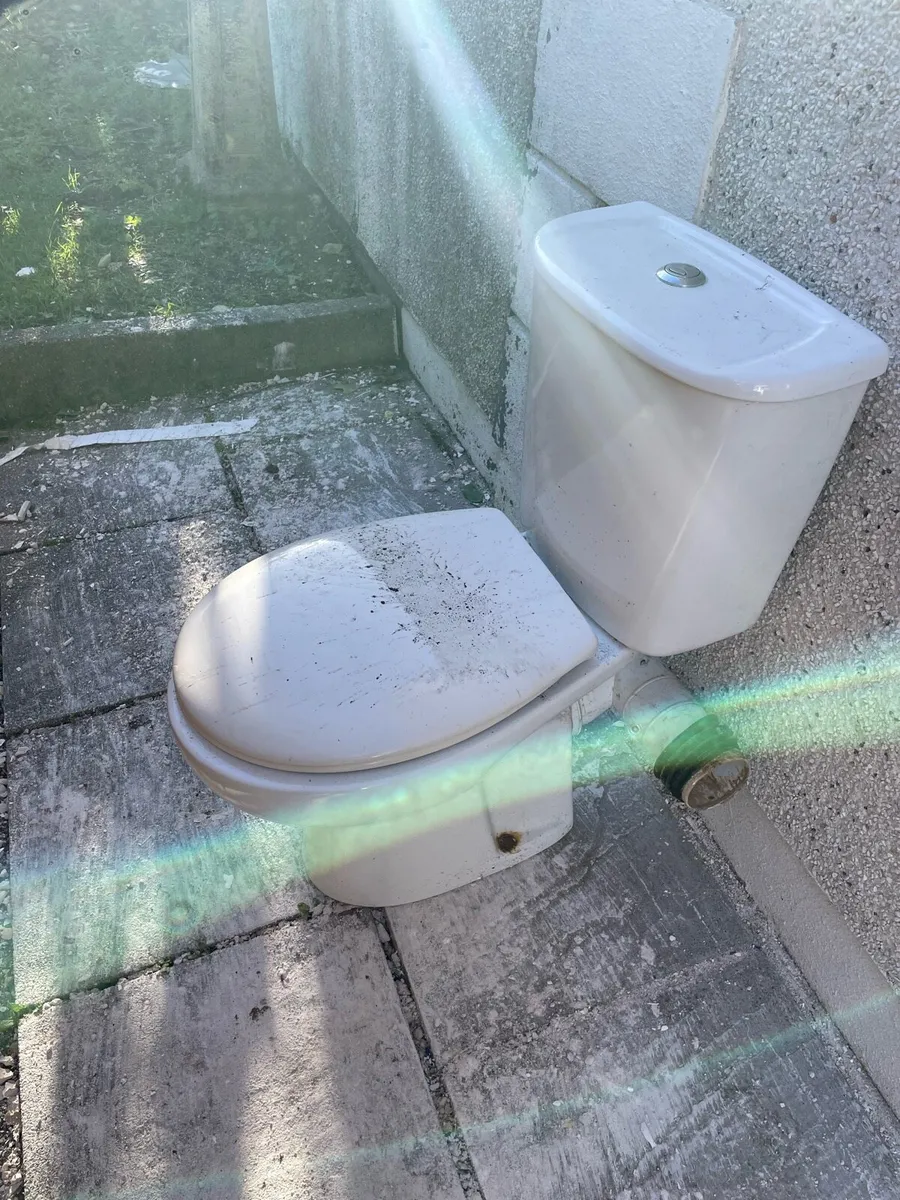 Toilet, Sink, Tap - Image 1