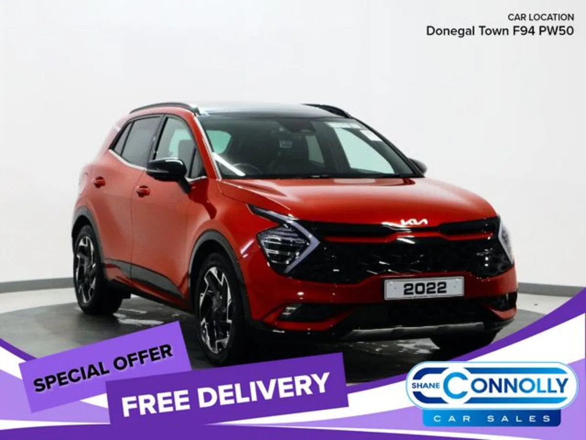 *77* 2022 Kia Sportage 1.6 gt-line s phev 4X4 - Image 1