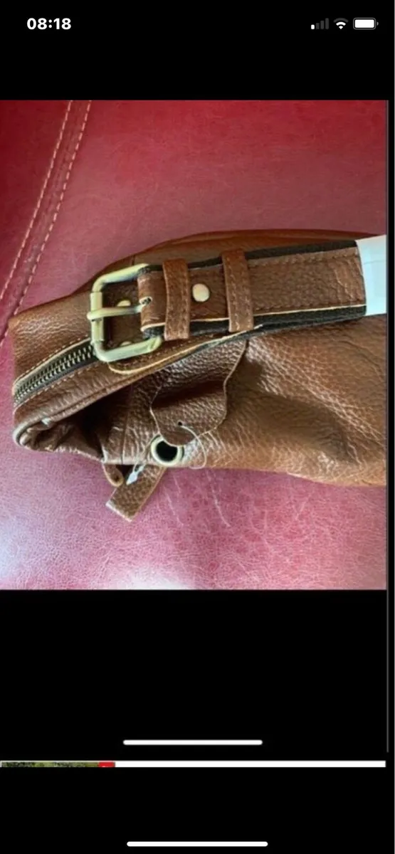 New- Leather Waist Bag - Image 4
