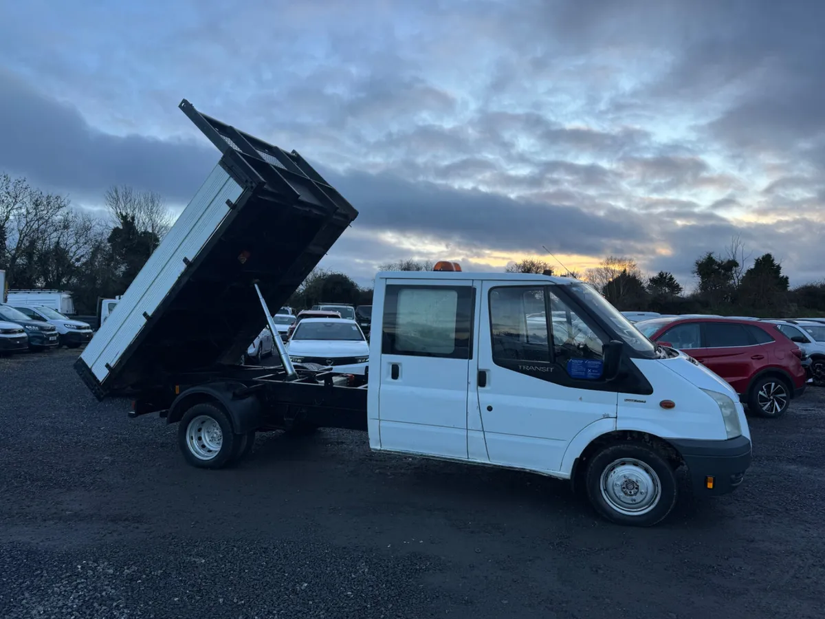 Ford Transit crewcab tipper 2.4 - Image 2