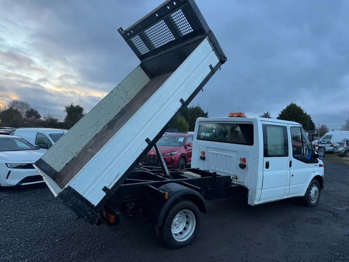 Ford Transit crewcab tipper 2.4 - Image 3