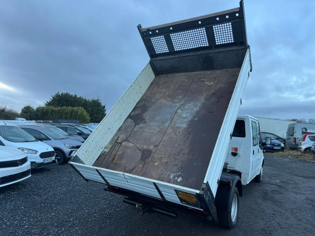 Ford Transit crewcab tipper 2.4 - Image 4