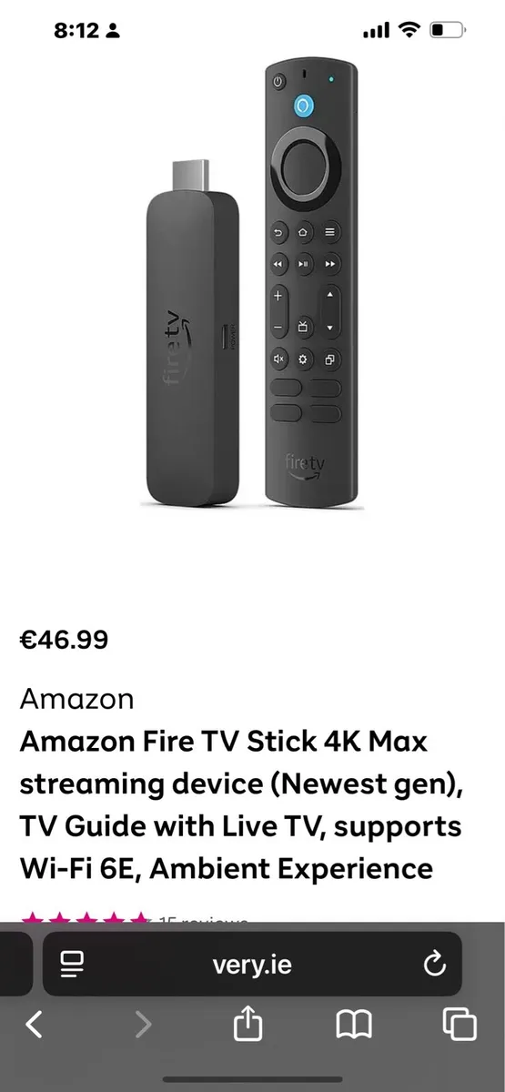 2-BRAND NEW AMAZON STICKS-4K - Image 1