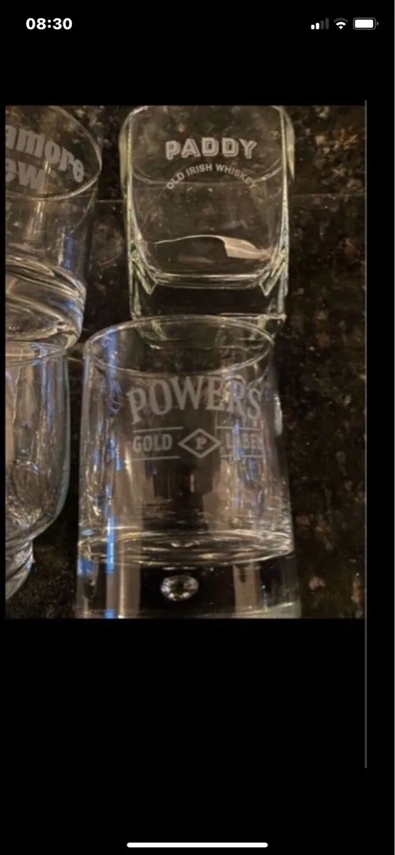 Irish  Whiskies Glasses Collection (6) - Image 4