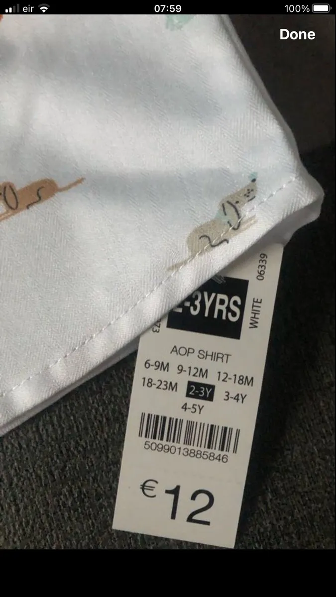 Boys BNWT shirt age 2/3 €6 - Image 3