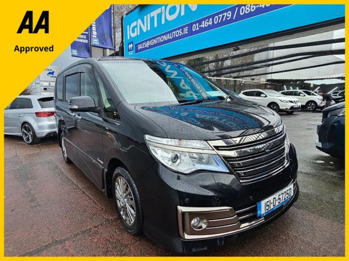 Nissan Serena PETROL HYBRID AUTO, 8 SEATS, NCT, SE - Image 1