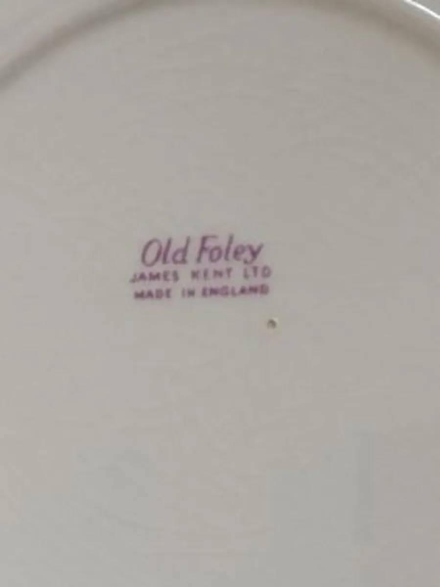 Vintage James Kent "Old Foley" dinnerware - Image 4
