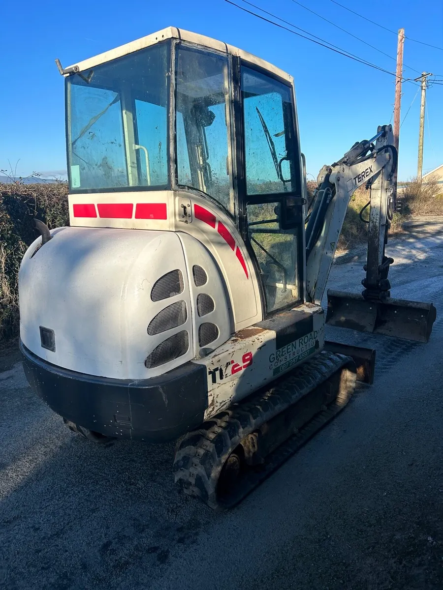 Terex TC29 mini digger for sale - Image 4