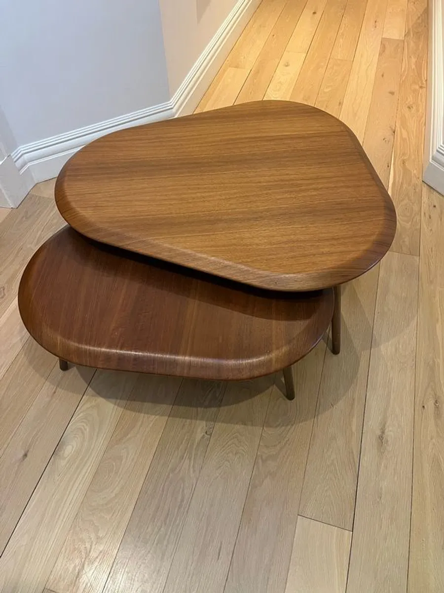 BoConcept Walnut Coffee Table Nest - Image 2