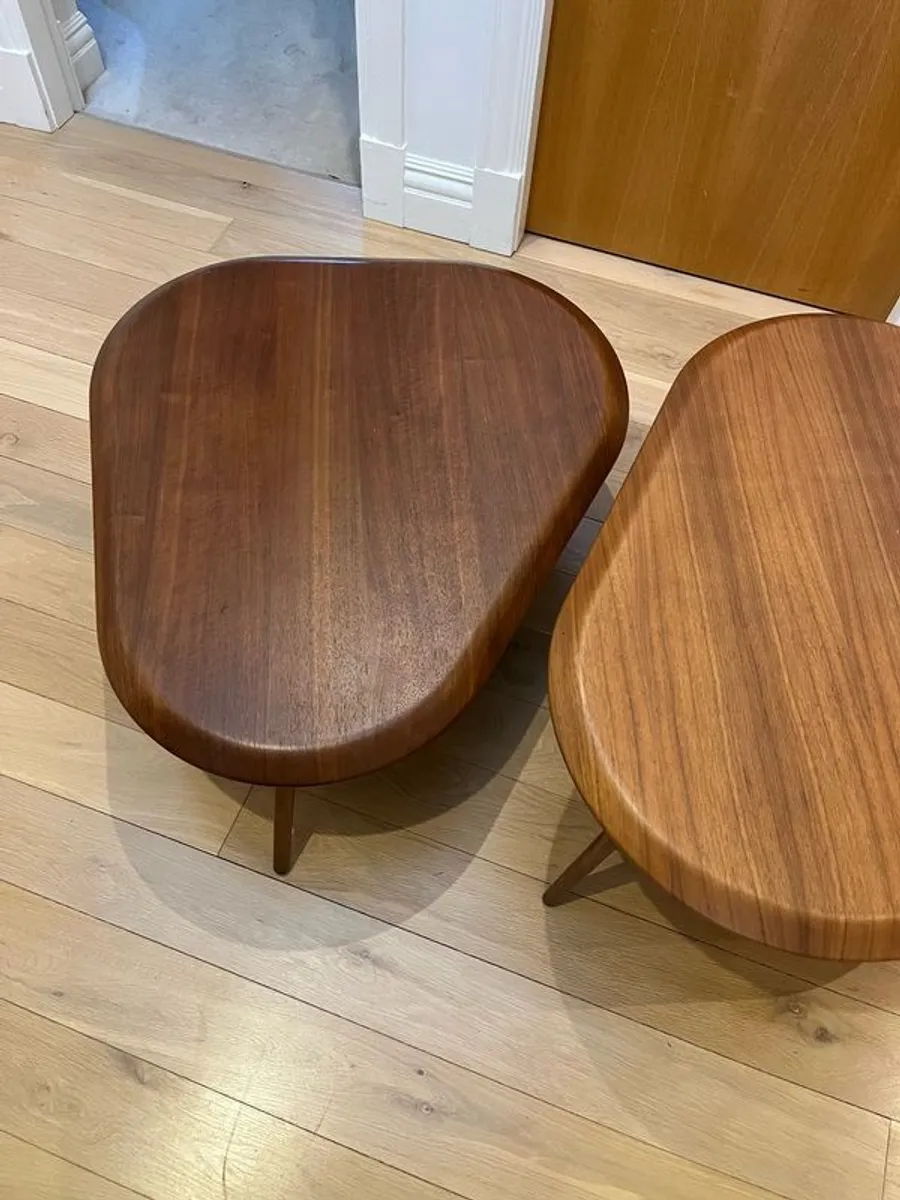 BoConcept Walnut Coffee Table Nest - Image 3