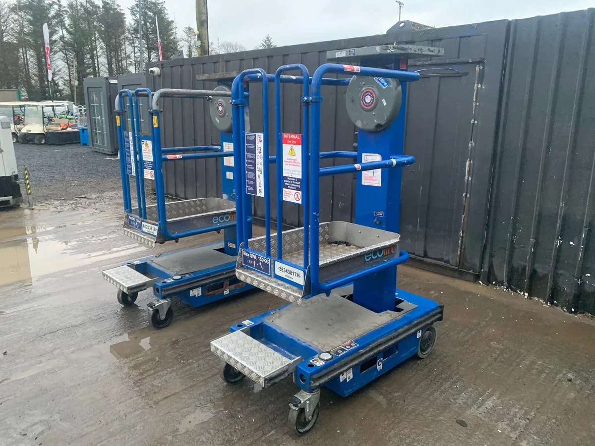 Eco Lift Manual Scissor Lift – 14ft Working Height - Image 3