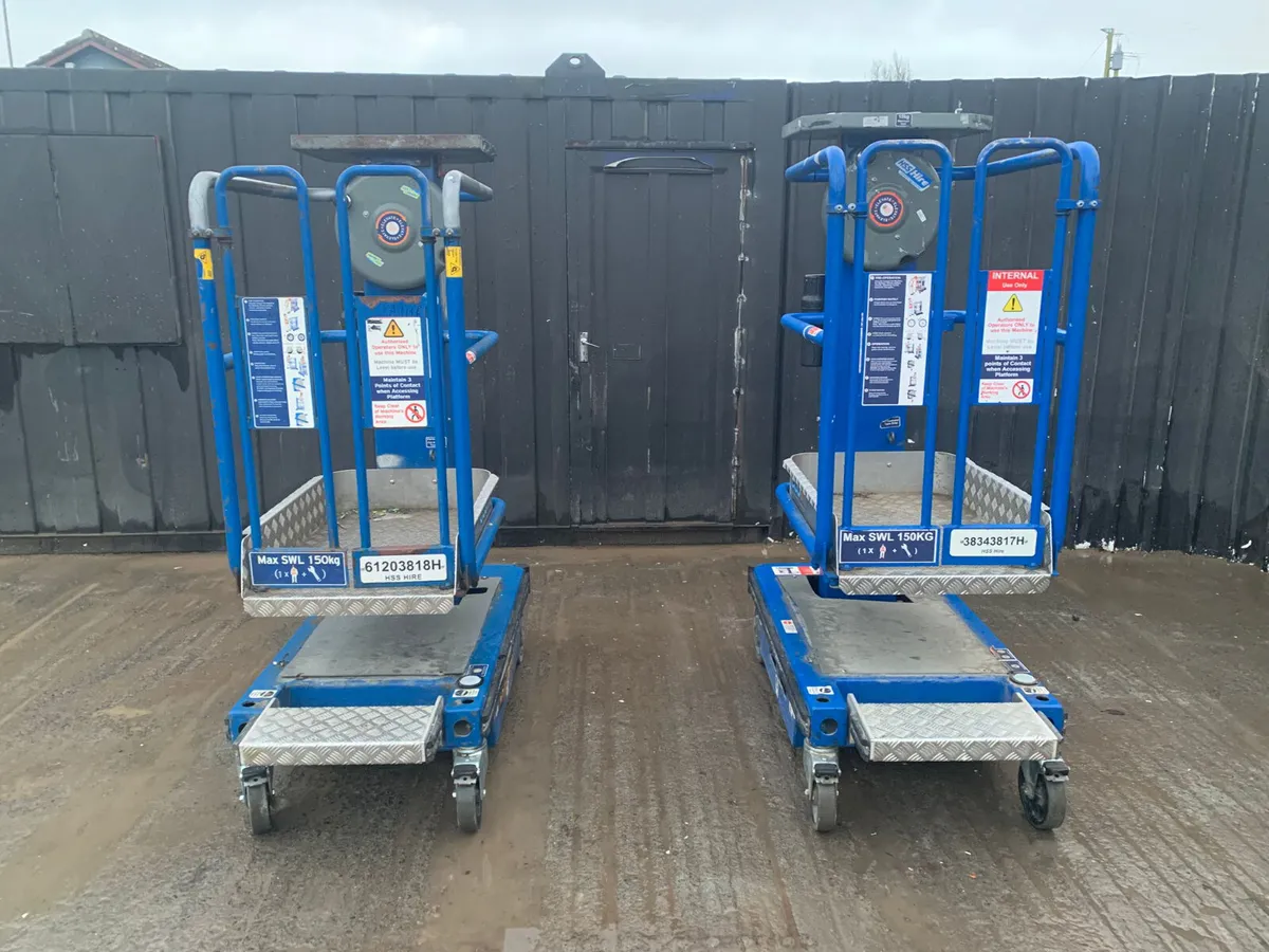 Eco Lift Manual Scissor Lift – 14ft Working Height - Image 2