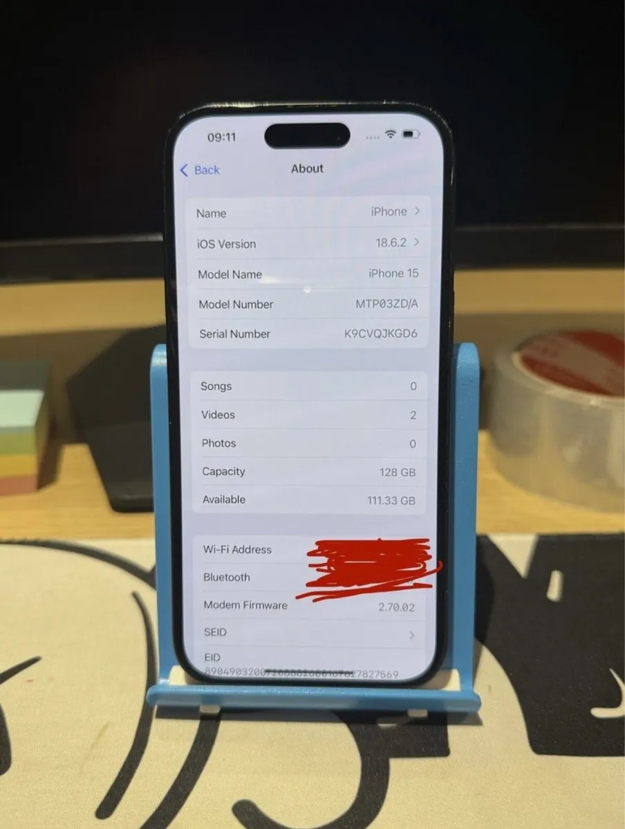 Iphone 15 unlock 128Gb black - Image 3