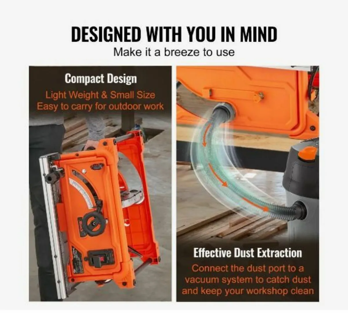 1800 W Table Saw Electric Cutting Machine - Image 3