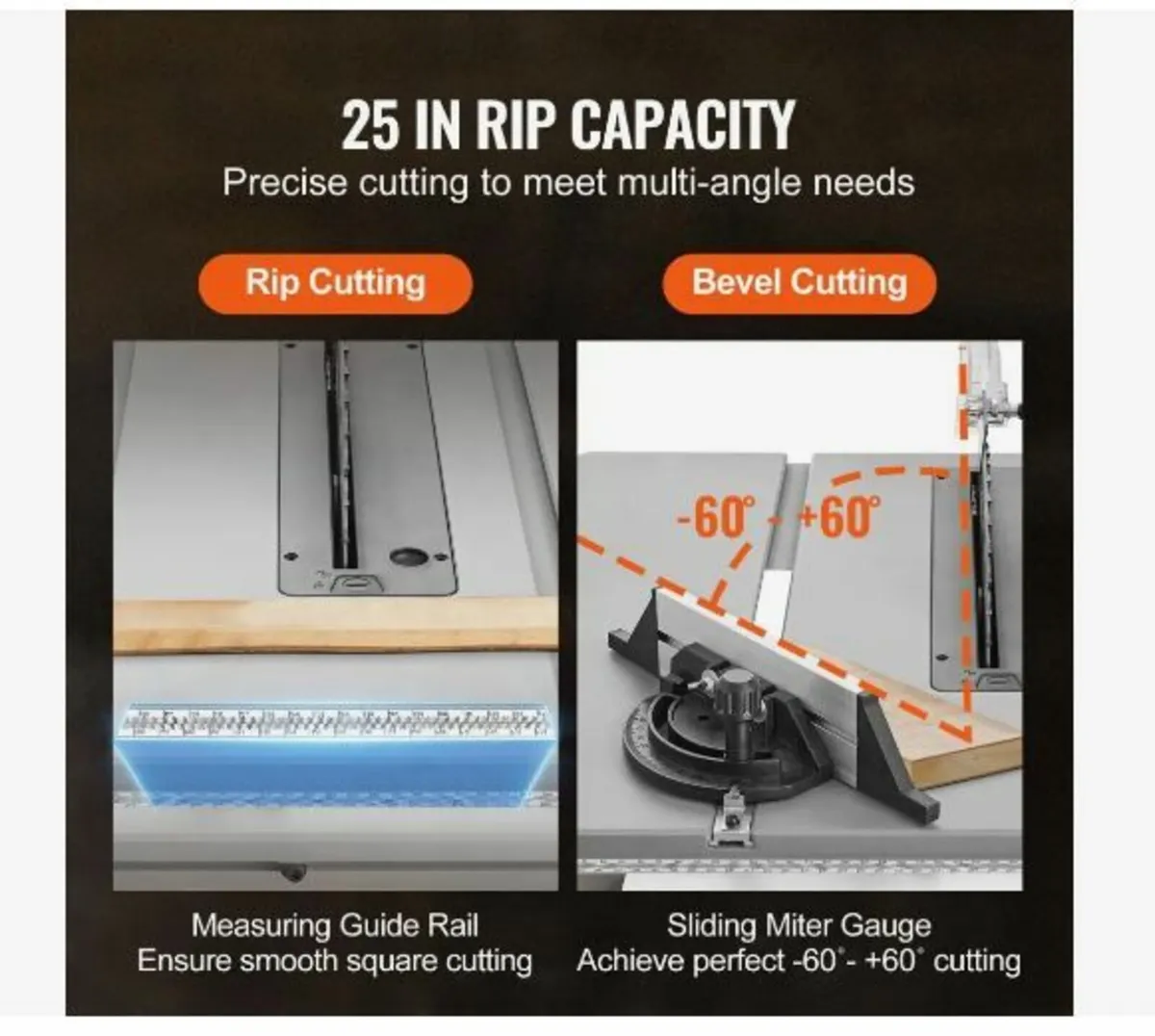 1800 W Table Saw Electric Cutting Machine - Image 4