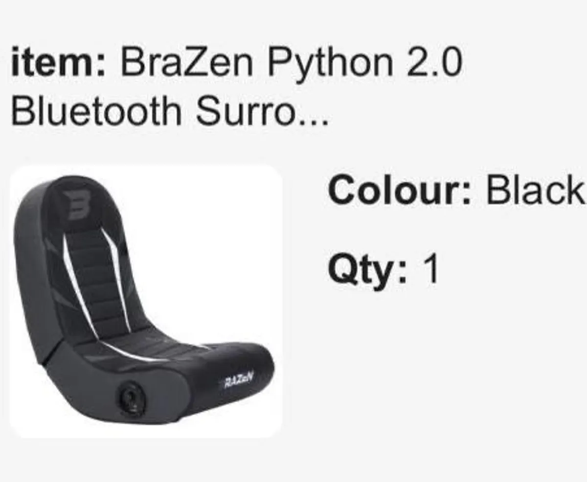 Children's Gaming Chair - Image 1