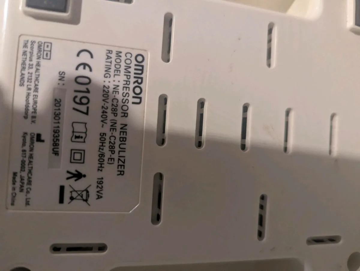Omron Nebulizer/ Nebuliser - Image 3