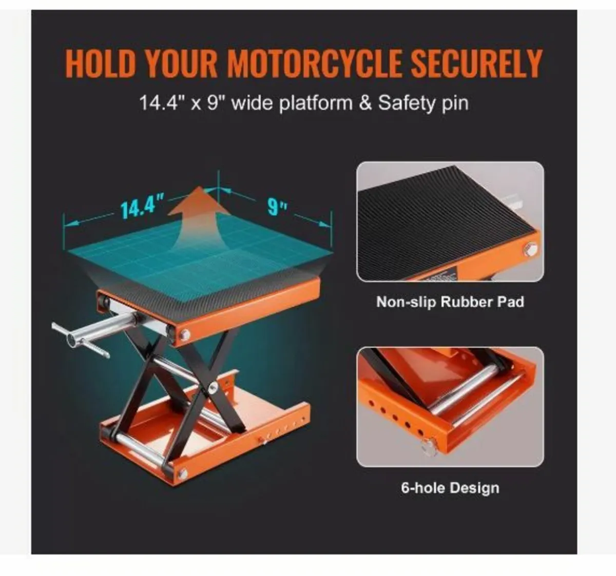 Motorcycle Scissor Jack Lift 499.5 kg - Image 4