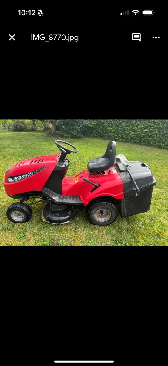 Ride on lawnmower - Image 3