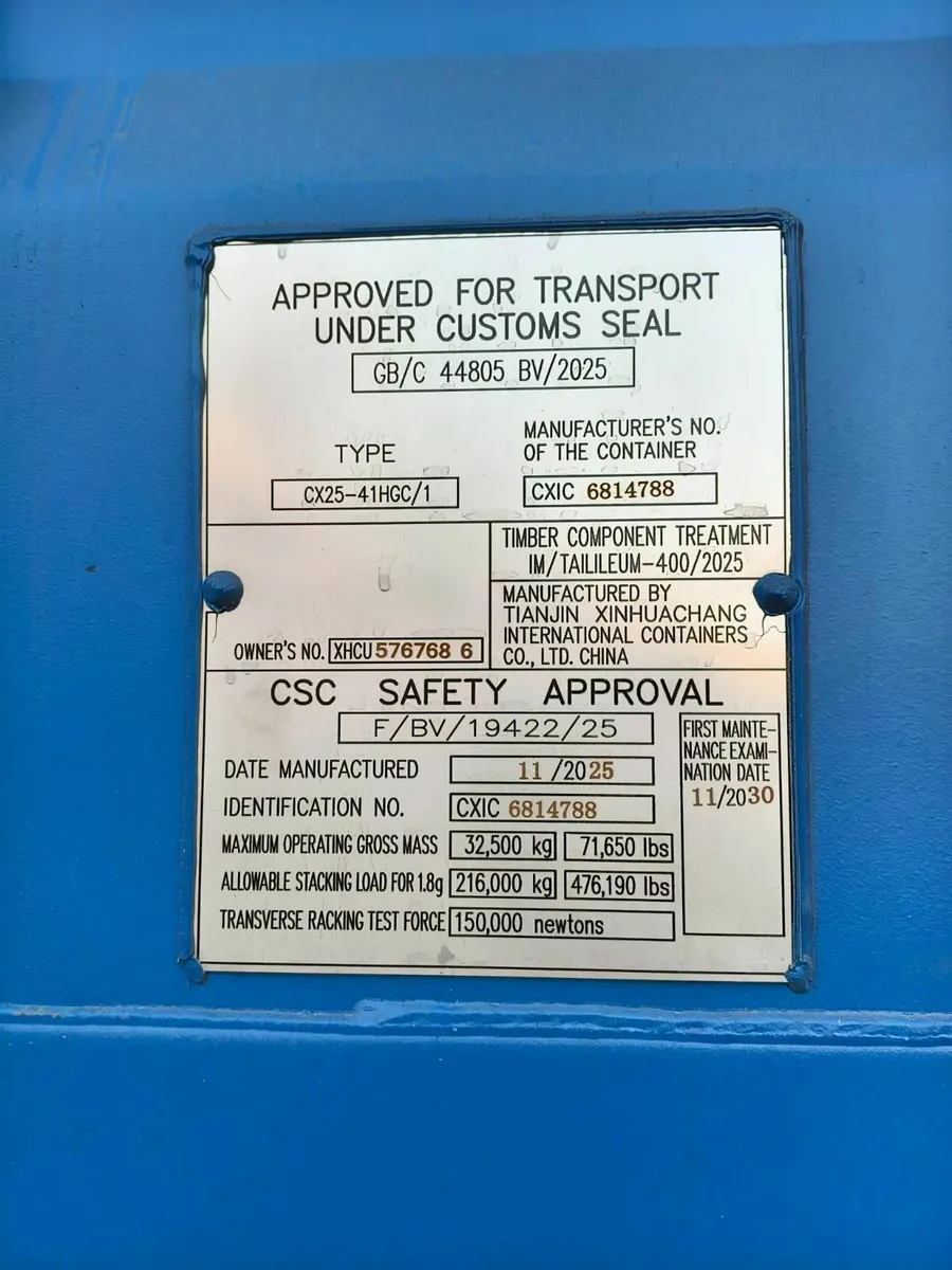 New 40ft High Cube Shipping Container - Image 4