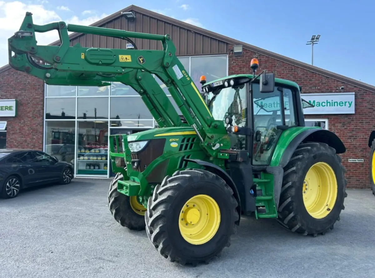 2017 John Deere 6110M + 623R (Only 2500 hrs) - Image 1