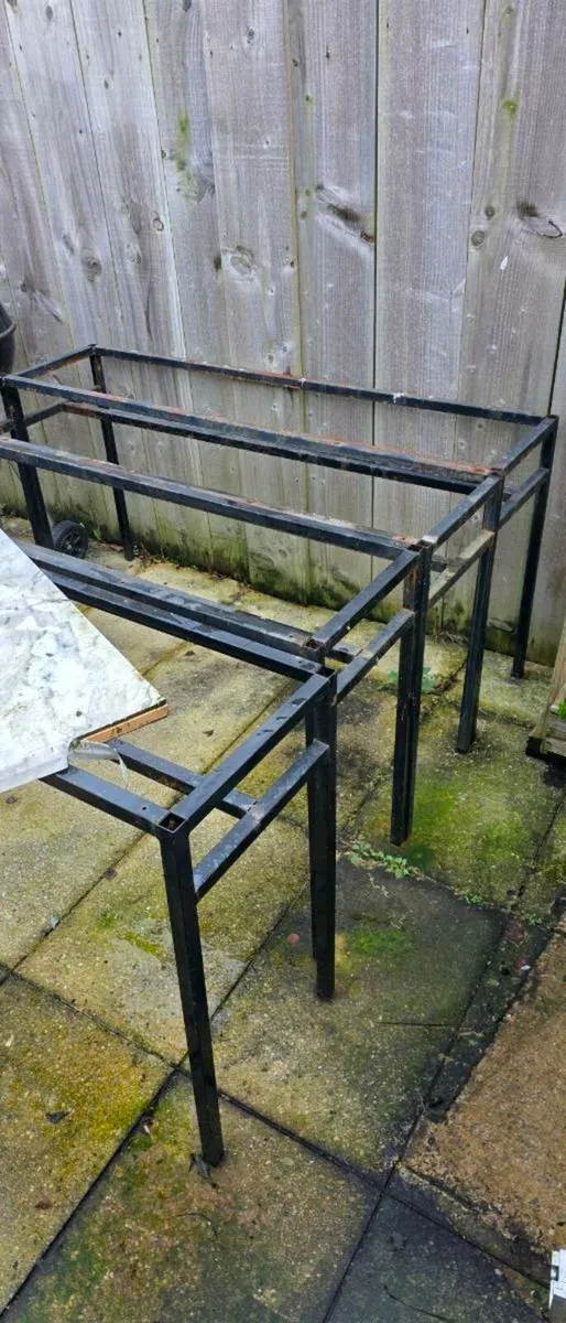 4 x Metal Table Base - Image 2