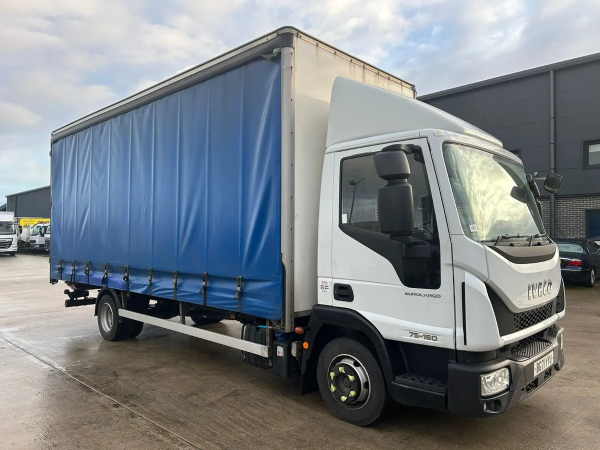 November 2021 Iveco 75e16 Curtainsider - Image 1