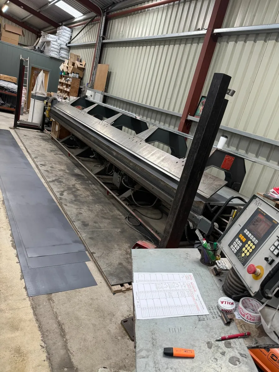 Jorns Long Folding Machine 6.4m Folder Sheet Metal - Image 1