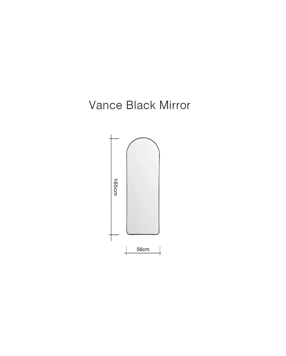 Vence Black Mirror wall/stand - Image 3
