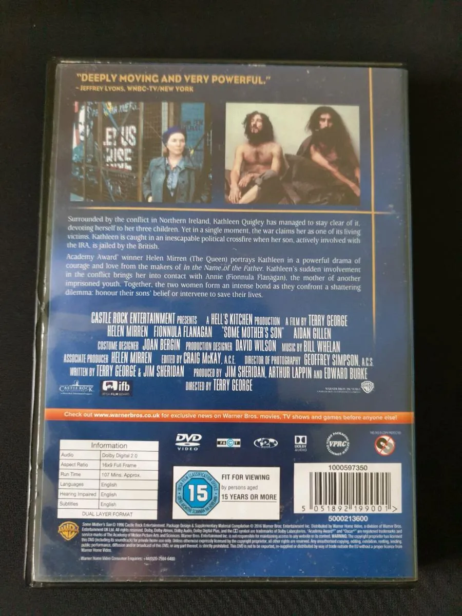 Some Mothers Son 1996 Helen Mirren Aidan Gillen - Image 2