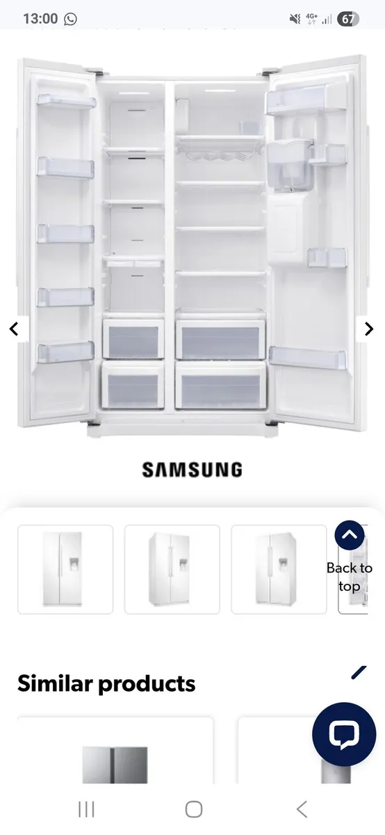 Samsung Fridge Freezer - Image 2