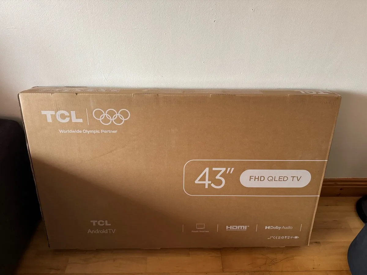 TCL 43 inch android qled tv - Image 1