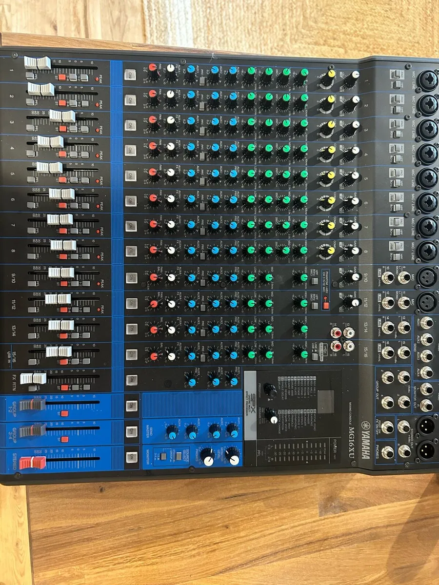 Yamaha MG16UX mixer - Image 2