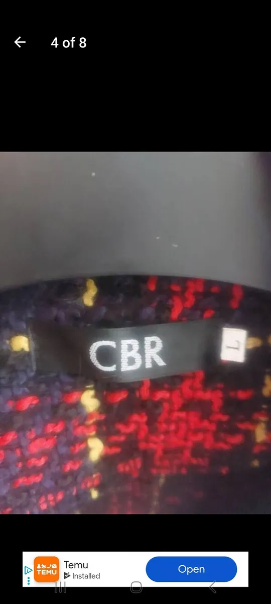 CBR navy tartan blazer (free post) - Image 4