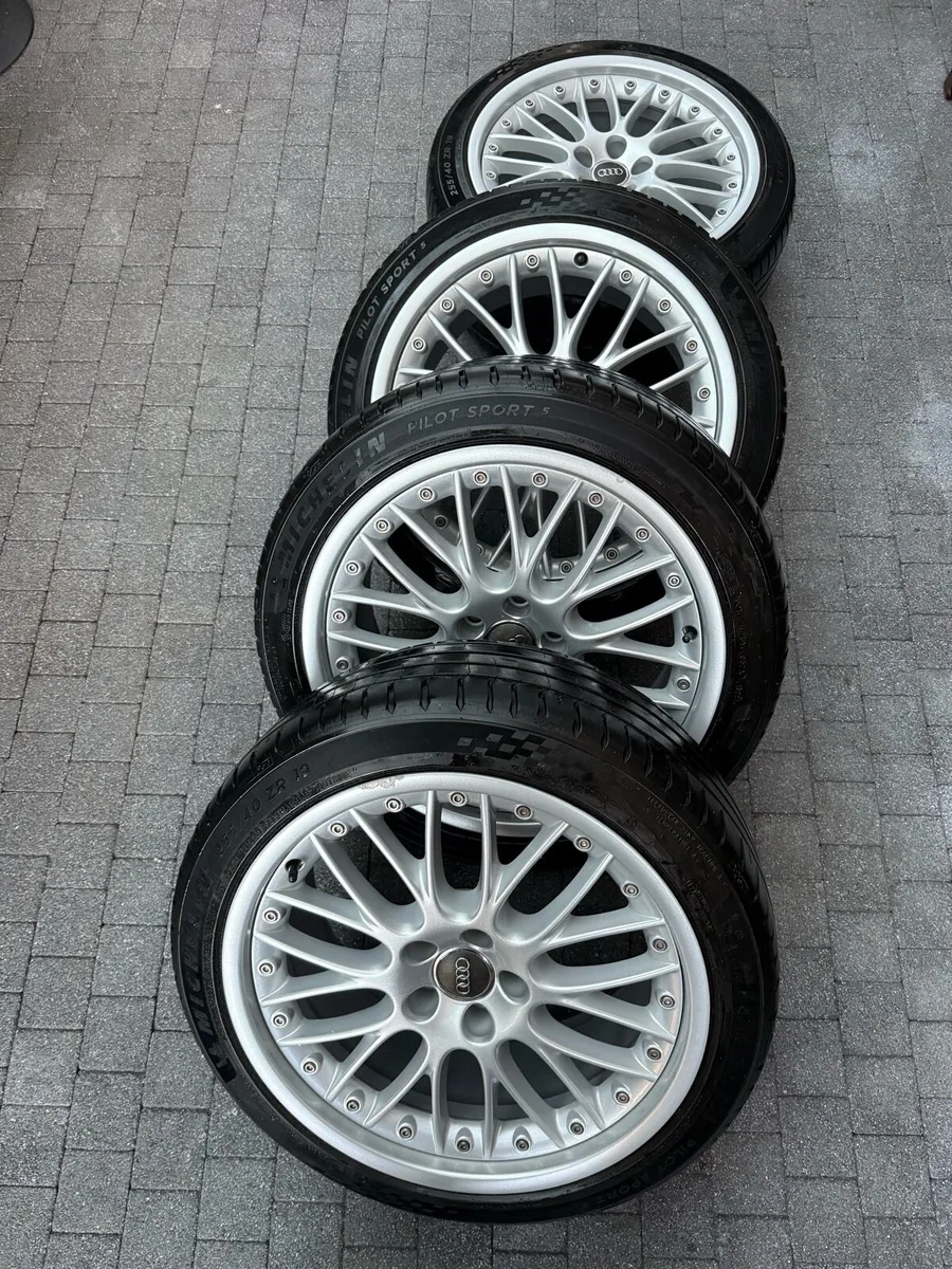 Audi BBS Speedline alloys with tires . - Image 1