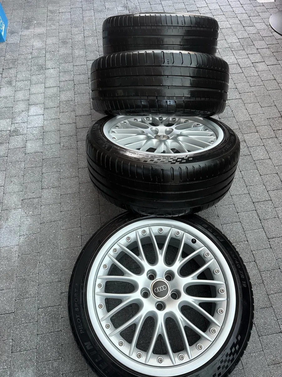 Audi BBS Speedline alloys with tires . - Image 2