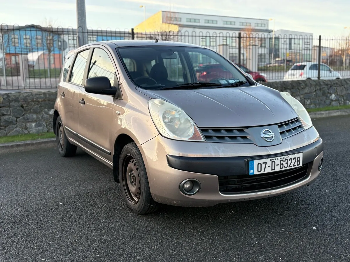 Nissan note 2007 *NCT 10/26* - Image 1
