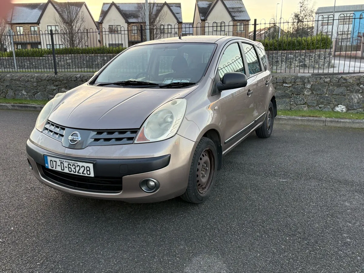 Nissan note 2007 *NCT 10/26* - Image 2